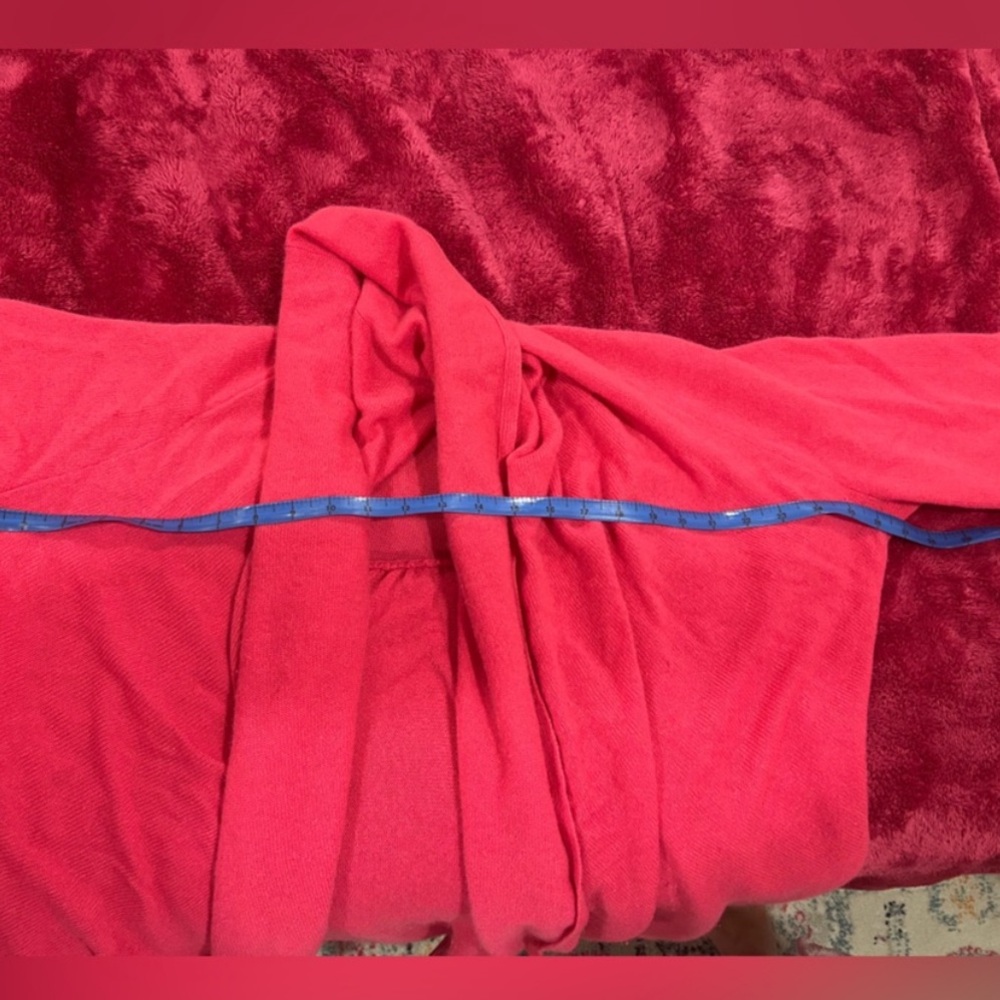 Lilly Pulitzer XL Vibrant Pink Cashmere Open Front Cardigan - Picture 6 of 7